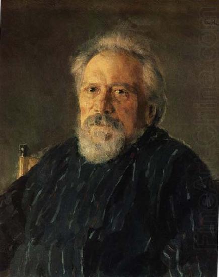 Nikolai Leskov, 1894, Valentin Serov